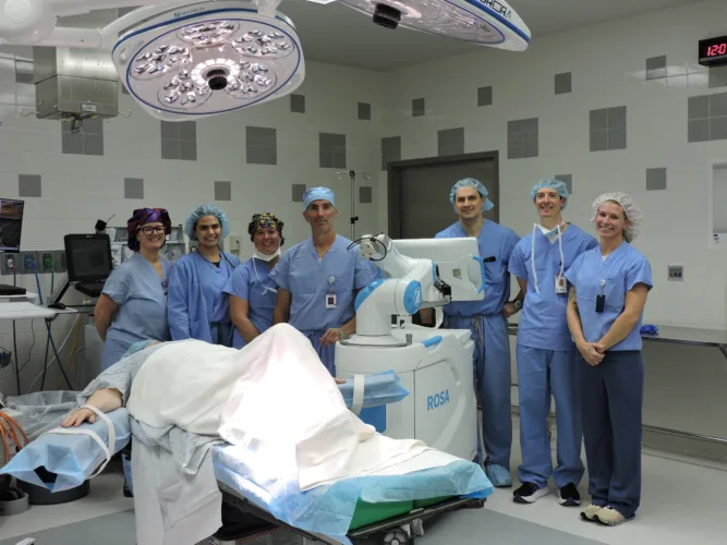 Robotic-assisted knee replacements now available at WVU Medicine Weirton Medical Center
